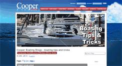 Desktop Screenshot of blog.cooperboating.com